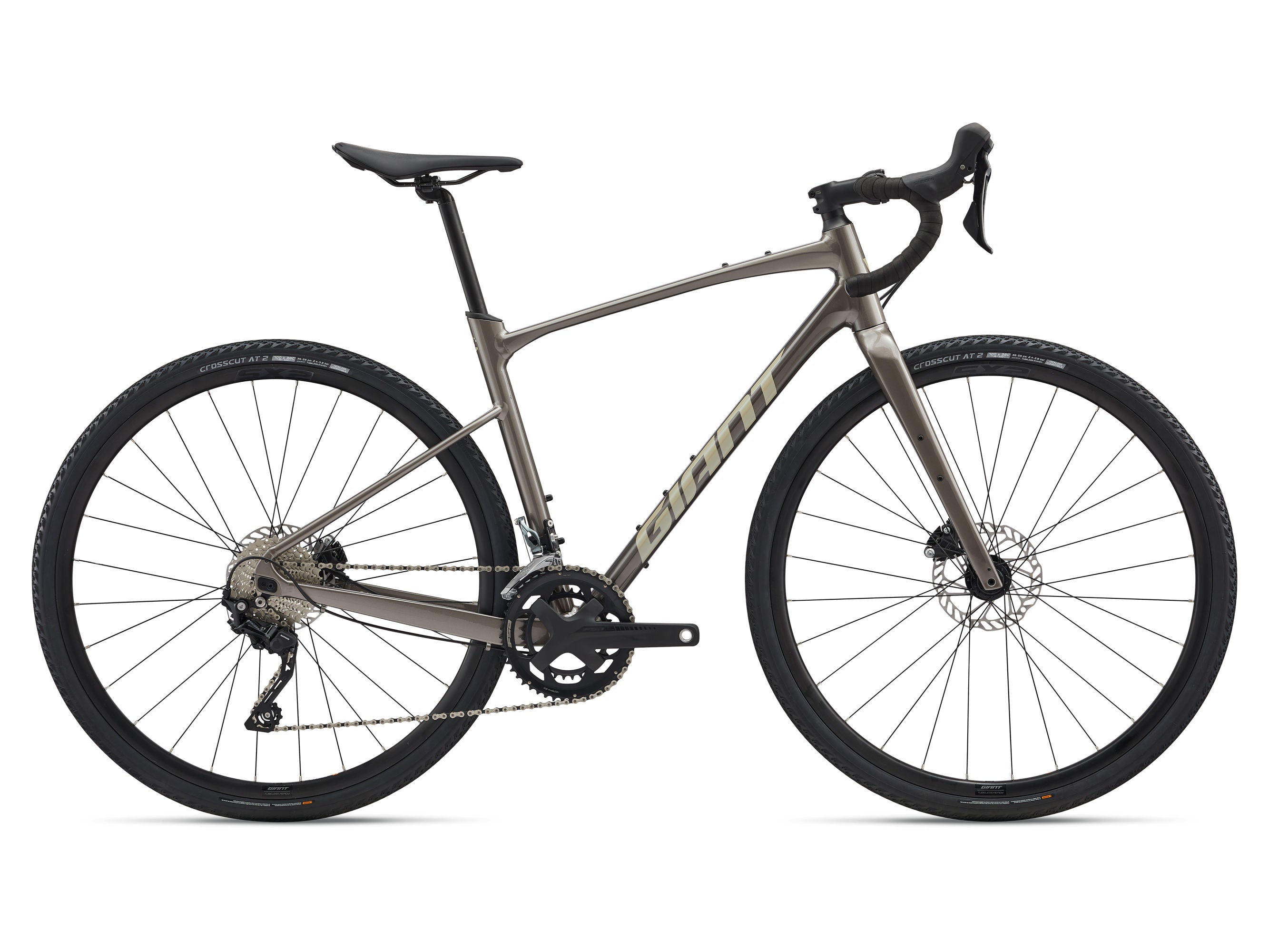 Bicycle on a white background