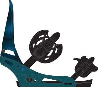 Fixations de snowboard Cartel Re:Flex