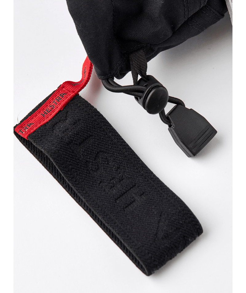 Gants de ski héliportés en cuir de l'armée à 3 doigts