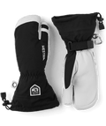Gants de ski héliportés en cuir de l'armée à 3 doigts