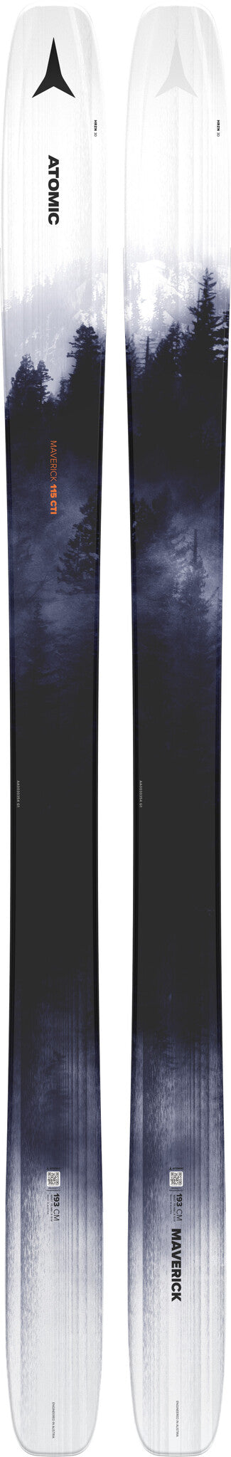 Atomic Maverick 115 CTI Blanc/Noir