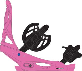 Fixations de snowboard Scribe Re:Flex - Modèle femme