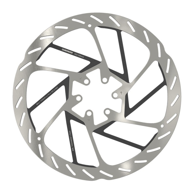 SRAM HS2 rotor, 6-bolt, 200mm