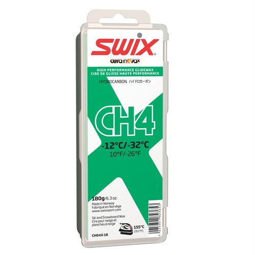 Swix CH4 ski wax packaging on a white background
