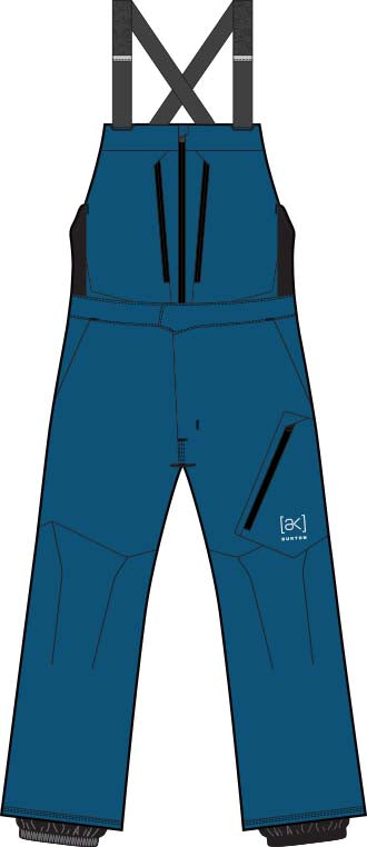 [Ak] Cyclic Gore-Tex 2L Bib Pants